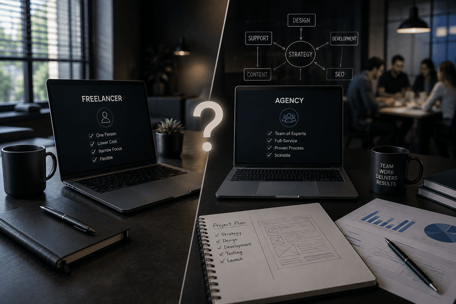 Freelancer vs Agency: What's Right for Your Business?