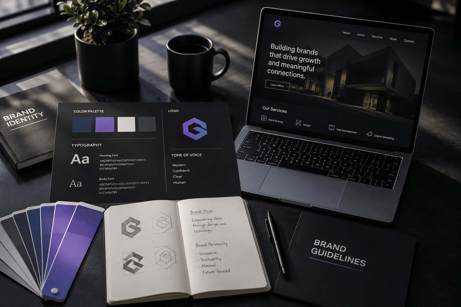 Why Every Startup Needs a Brand Identity Before a Website
